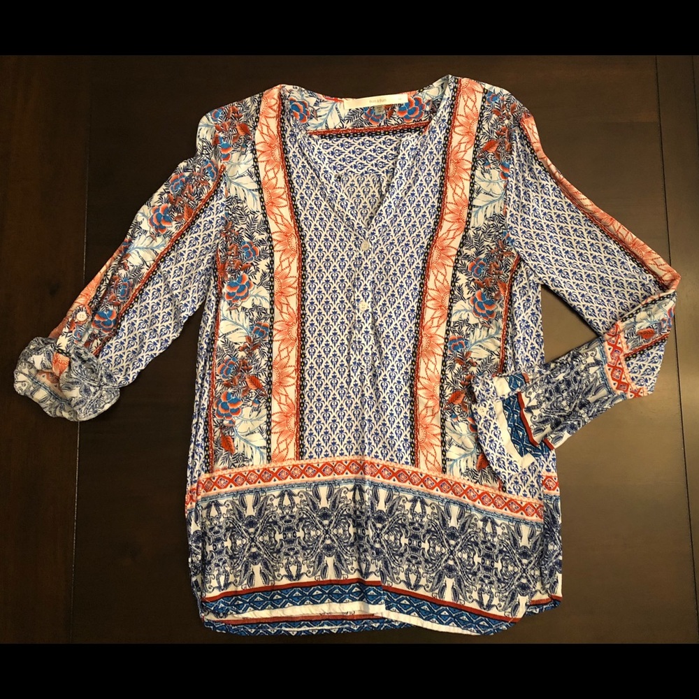 Stitch Fix Fun 2 Fun tab-sleeve blouse